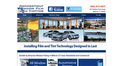 Desktop Screenshot of ctwindowfilm.com